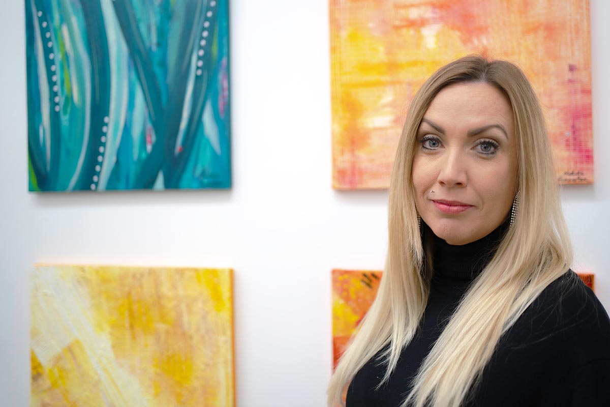 St Brigid's Day exhibition at The Space Gallery, Budapest